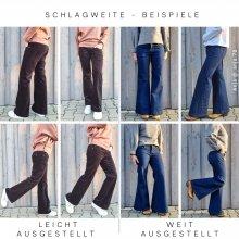beinform-beispiele-9-Flared-Jeans-selber-naehen Jeanshose selber nähen, Design Beispiele der Schlagweite von der Flared Jeanshose