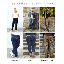 jeans-selber-naehen-schritttiefe-beispiele-boyfriend Jeanshose selber nähen, Beispiele vom Boyfriend Style von Varianten für die Schrittiefe