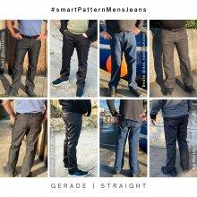 gerade-5-maenner-jeans-selber-naehen Jeanshose selber nähen, Beispiele der Männer Jeanshose-gerade- straight beinform