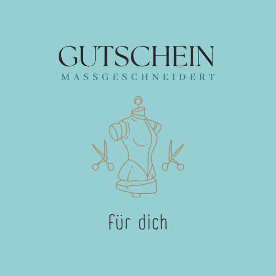 smartpattern gutscheinkarte Cover mit Büste zum Ausdrucken für schnittmuster