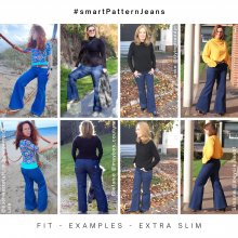 fit-examples-3-flared-jeans-extra-slim-jeans-sew-it-yourself Sew your own jeans, examples of flared jeans - extra slim fit 3