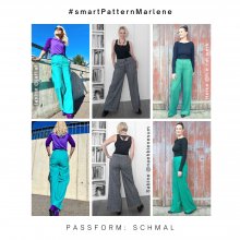 marlenehose-passform-schmal-1 Marlenehose nähen- 3 beispiele schmale Paßform