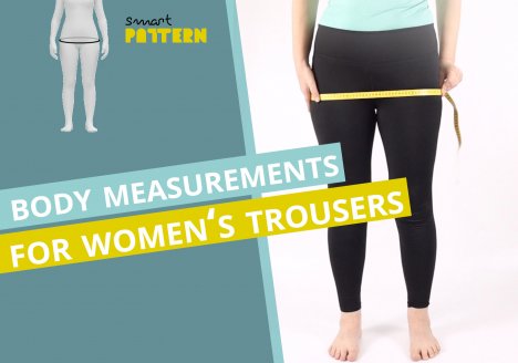 Cover picture Measuring women's trousers