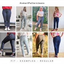 jeans-self-sewing-fit-examples-3-normal-diy Sew your own denim pants, examples of sample sewing in normal fit 2