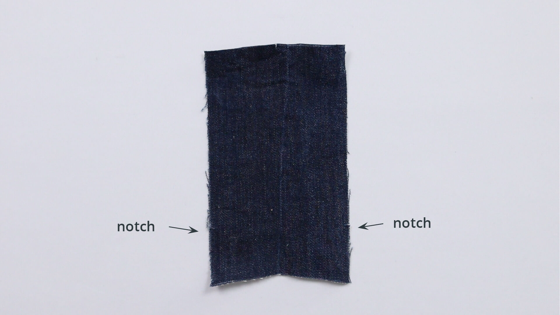 smartPATTERN sewing instructions for slit with zipper for jeans