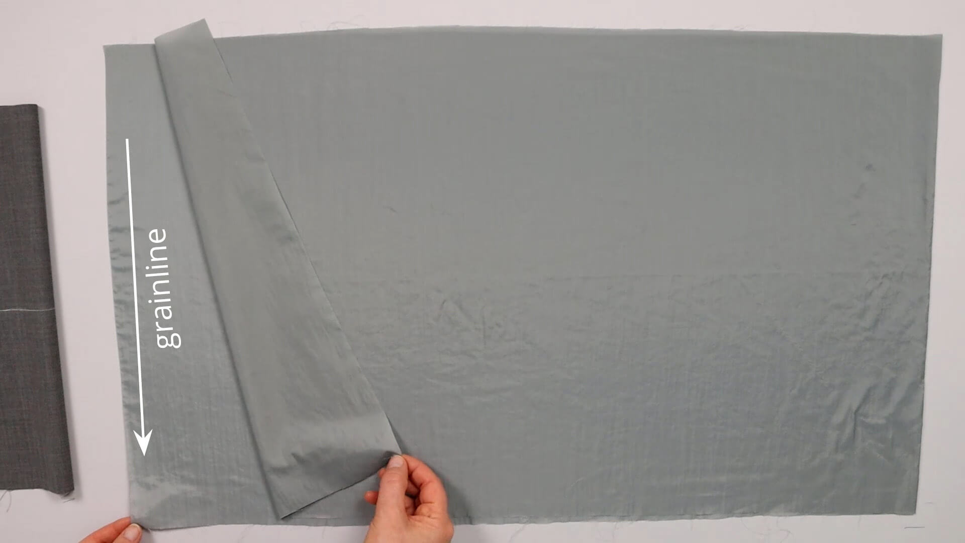 The picture shows the lining fabric