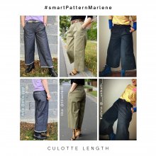 Sewing Marlene trousers-examples culottes Sewing Marlene trousers-examples culottes