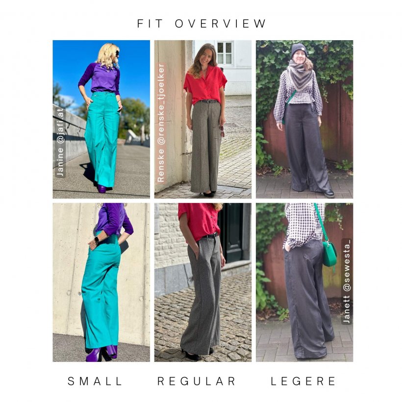 Sewing Marlene trousers - fit variations Sewing Marlene trousers - fit variations