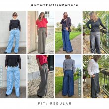 Sewing Marlene trousers - examples regular fit Sewing Marlene trousers - examples regular fit
