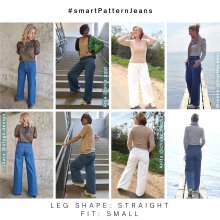 design-examples-9-wide-leg-jeans-sew-yourself-diy Sew your own jeans, design examples 9 of the wide leg jeans, straight leg shape with a narrow fit at the seat