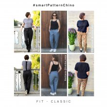 fit examples Chino women classic