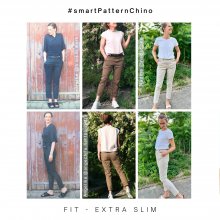 fit examples Chino women extra small