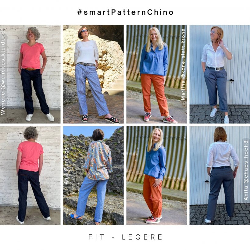 fit examples Chino women casual