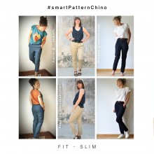 fit examples Chino women small