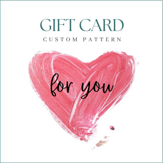 printable giftcard for smartpatterm sewing pattern heart motif