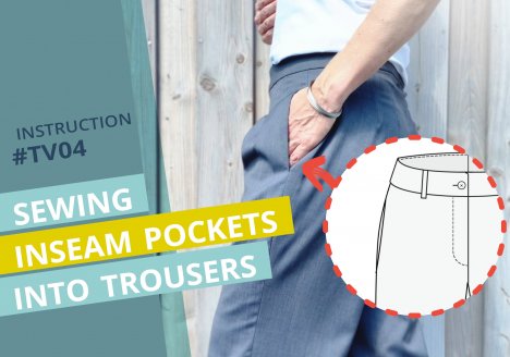 cover-instruction sew inseam pockets into trousers