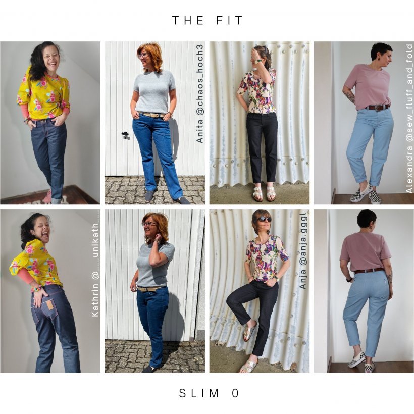 girlfriend-jeans-small-fit-examples-3 Fit examples Girlfriend jeans - slim fit - for non-elastic denim
