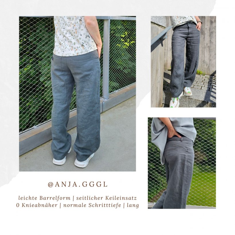 barrel-leg-jeans-schnittmuster-smartpattern-AnjaG-leichte-auspraegung-seitlicher-keileinsatz barrel leg jeans in leichter ausprägung nach mass schnittmuster