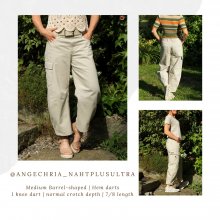 barrel-leg-jeans-sewing-smart-pattern-angelika-medium-shaped medium shaped barrel leg jeans with knee and hem darts to made to measure-smart-pattern