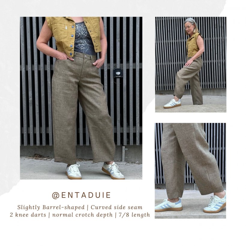 slightly-shaped-barrel-leg-jeans-sewing-smart-pattern-entaduie slightly shaped barrel leg jeans from made to measure pattern