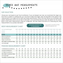 Barrel-leg-jeans-hj03-measurements-and-sizes measurements for Barrel-Leg-Jeans HJ03