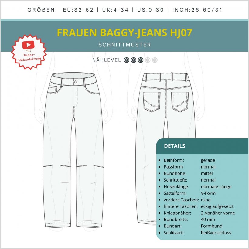 Frauen-Baggy-jeans-HJ07-mid-waist-gerade-beinform-details