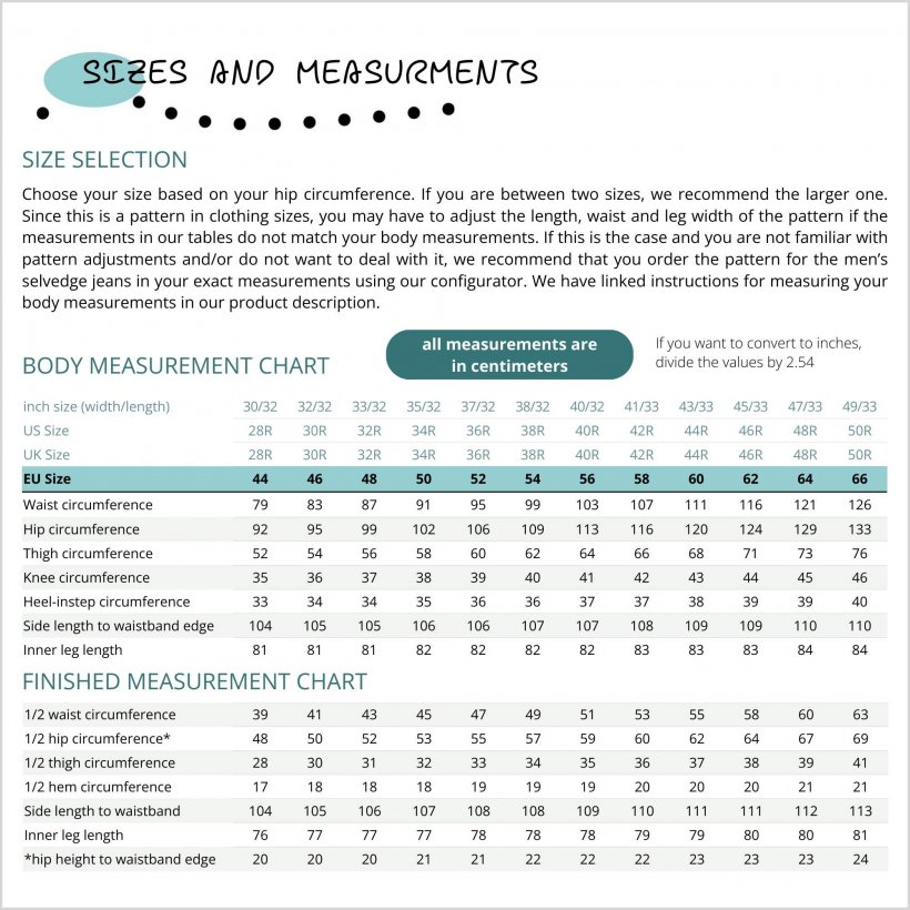Selvedge-mens-jeans-hj05-measurement-tables-and-sizes-1