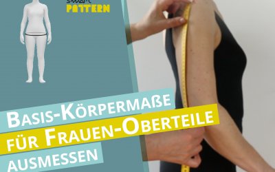 Basis Körperpermaße für Frauen Oberteile ausmessen Thumbnail