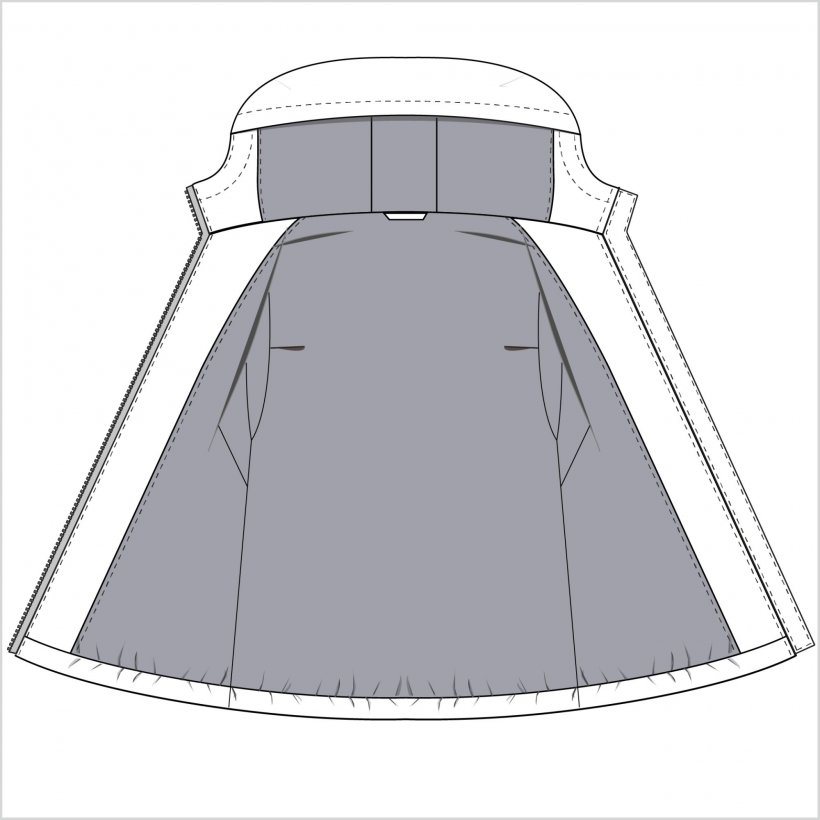Schnittmuster-Jacke-mit-Kapuze-JM01-Skizze-Innenansicht