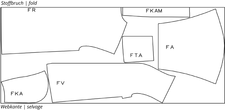 zuschnittplan-fuer-futter-groesse-38-parka-mit-kapuze-JM02 Zuschneideplan für Innenfutter eines Parkas mit Kapuze in Größe 38