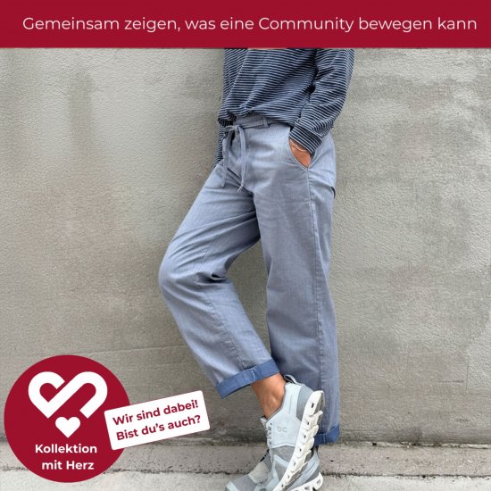 Titelbild für schnittmuster legere Chino HC03