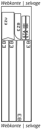 Cut interlining size 50 Business trousers HB01