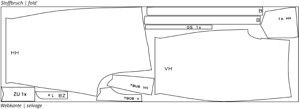 Business trousers HB01 outer fabric size. 60