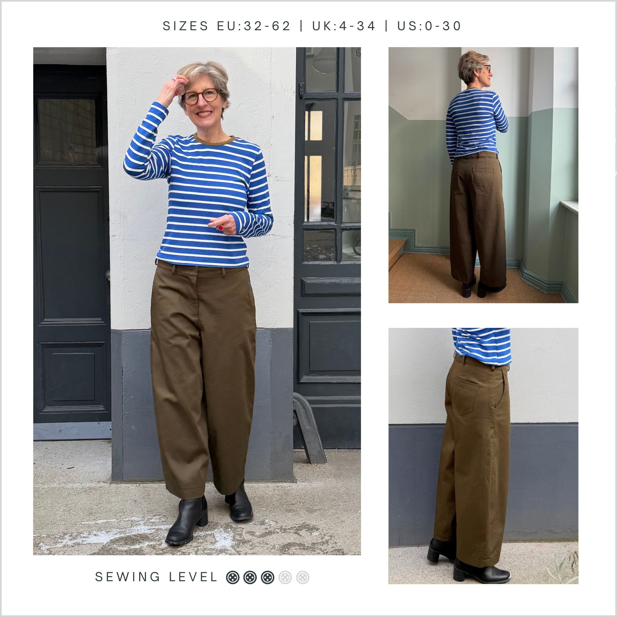 Cover Instructions Business Trousers HB01