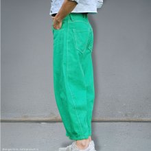 barrel-leg-mid-waist-jeans-hj10-mit-Seilichem-streifeneinsatz-Seitenansicht Barrelleg HJ10 Seitenansicht