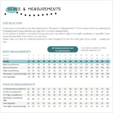 HE02-Easy-Barrel-Leg-Trousers-Sizes-and-Measurements Körper und Fertig- Maßtabelle für Easy Barrel leg Hose HE02