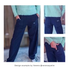KEJA-barrel-leg-pants-with-alstic-waistband-sewn-by-verena Barrel-Leg Pants KEJA by TAUKO with an elastic waistband, sewn by Verana