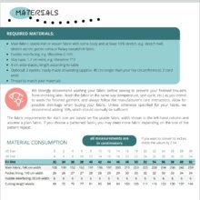 Easy Barrel Leg HE03 - Materials